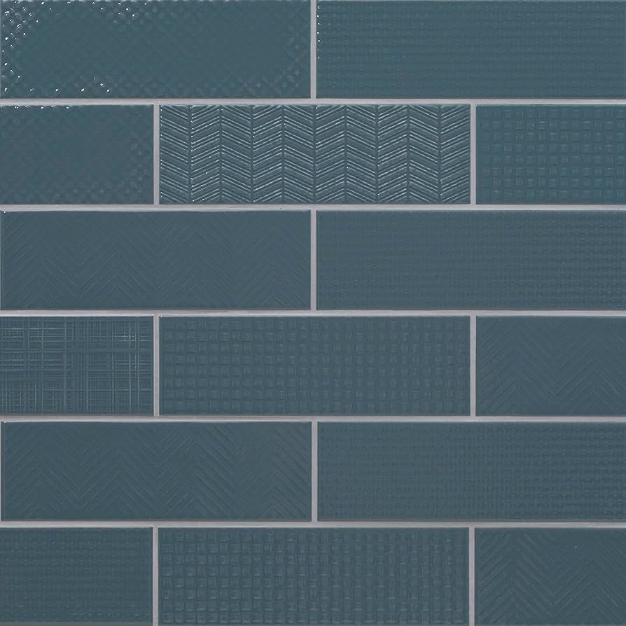 『Ral SWING NAVY XL』 Urbano Navy Tile - MSI Backsplash Tile